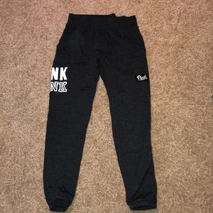Pink Crop Sweatpants